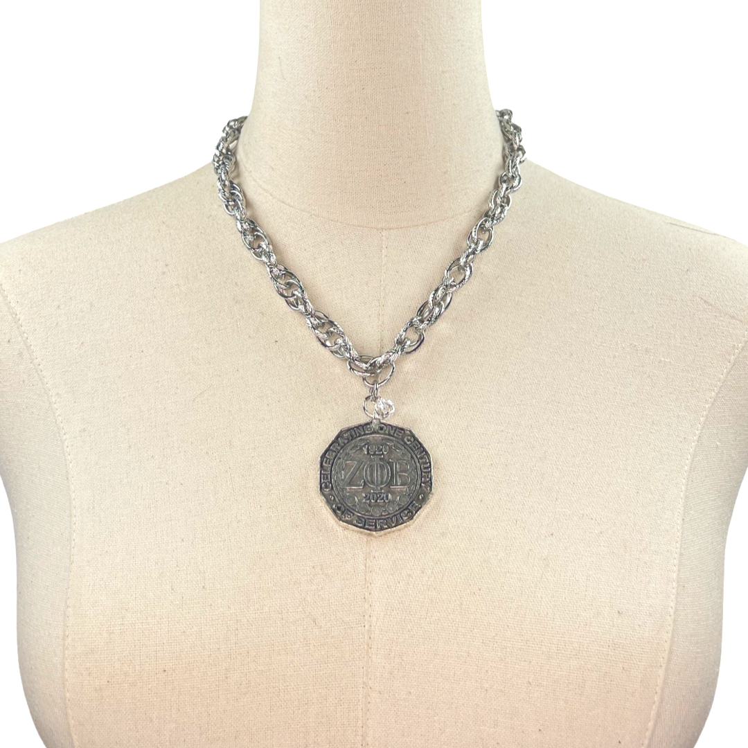 Zeta Classic Rope Necklace Zeta Necklace Cerese D, Inc. Centennial  