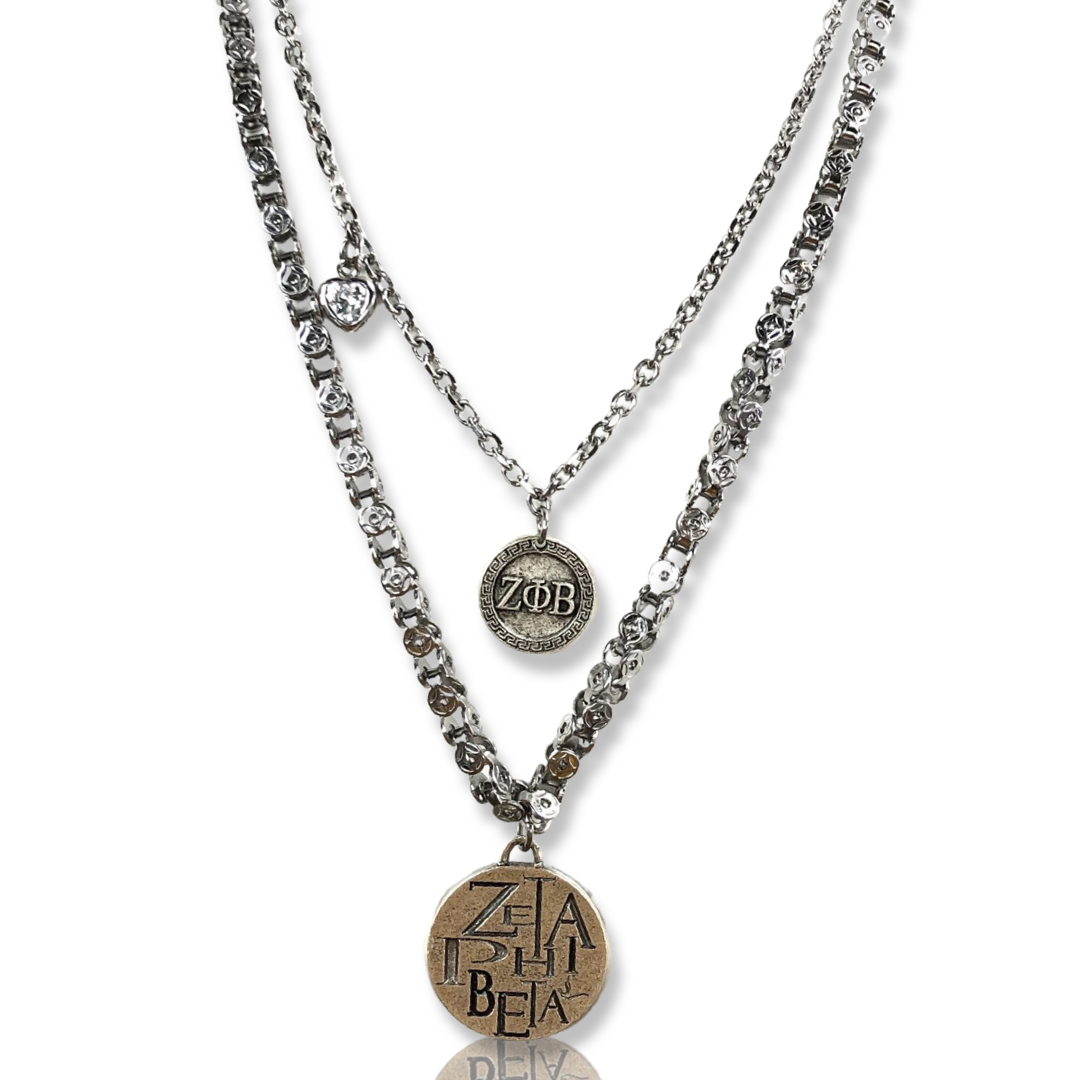 C14410 Zeta Zeta Necklace Cerese D, Inc.   