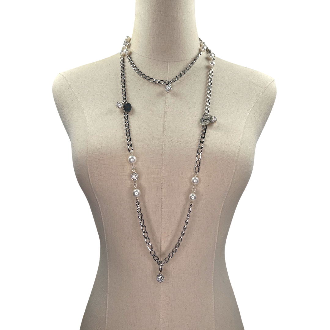 Zeta Classic Chanel Necklace Zeta Necklace Cerese D, Inc.   