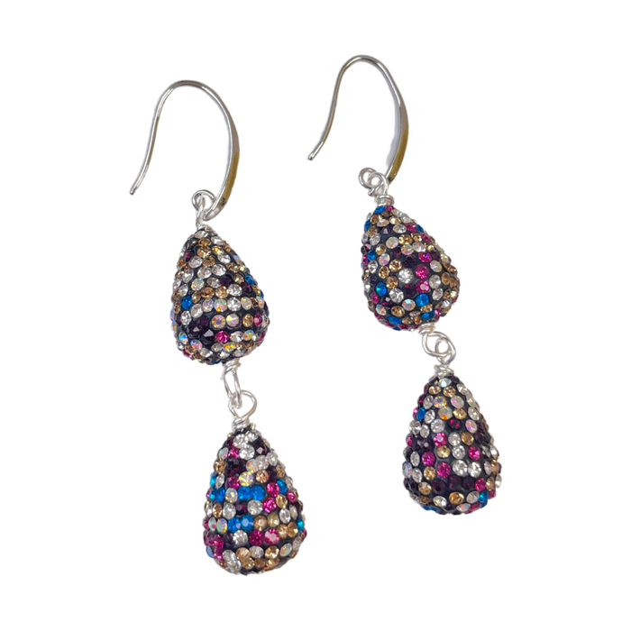 Stained-Glass View Earrings Earrings Cerese D, Inc. Style B  