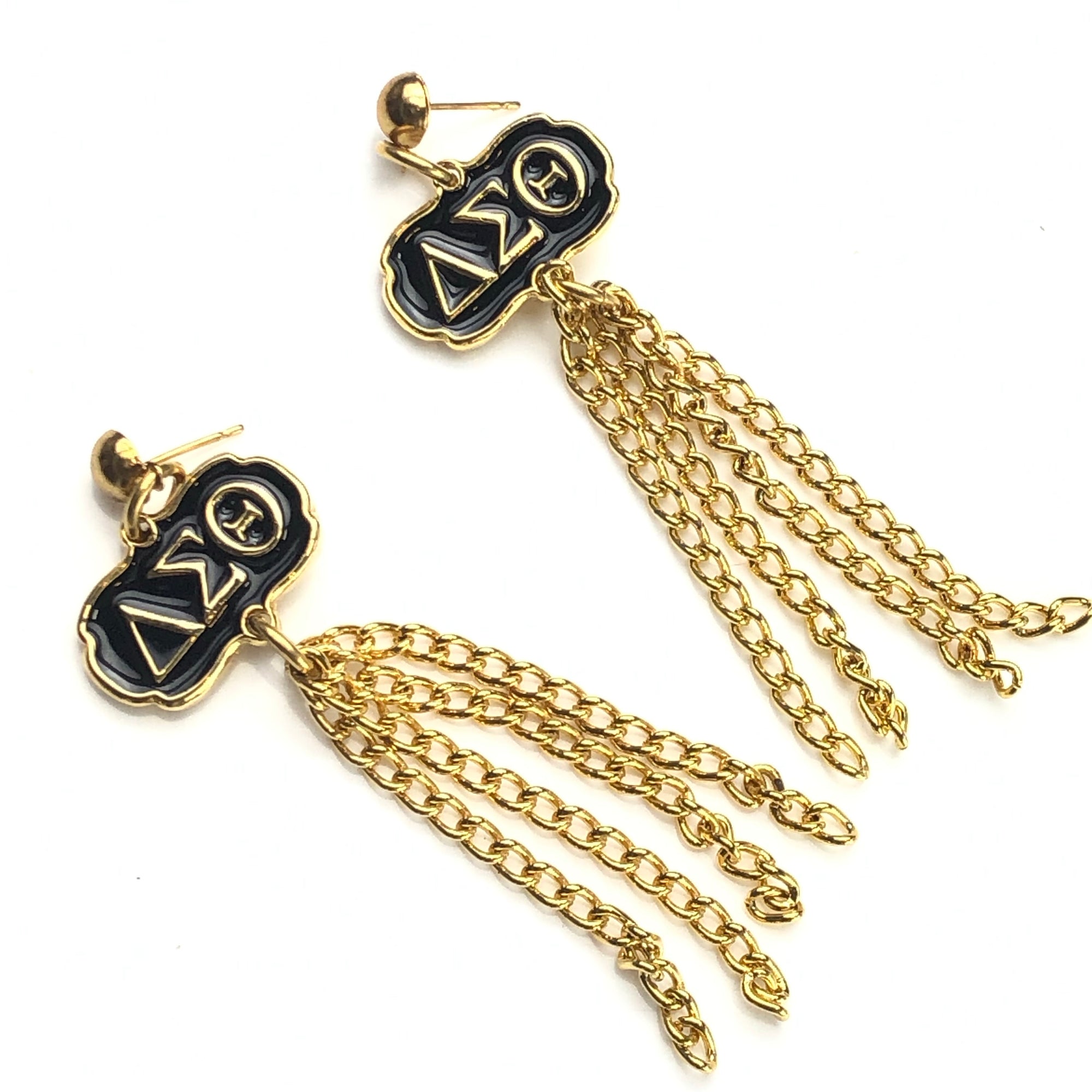 E10591 Delta Earring Delta Earrings Cerese D Jewelry Gold  