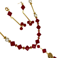 Red Light Necklace ooak Cerese D, Inc.   