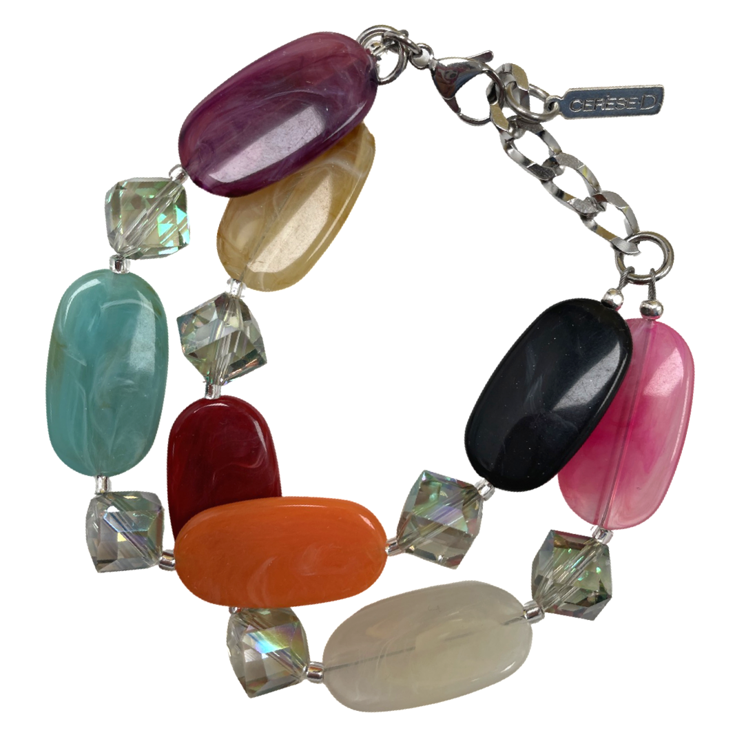 Multi-Color Acrylic Jewel Set