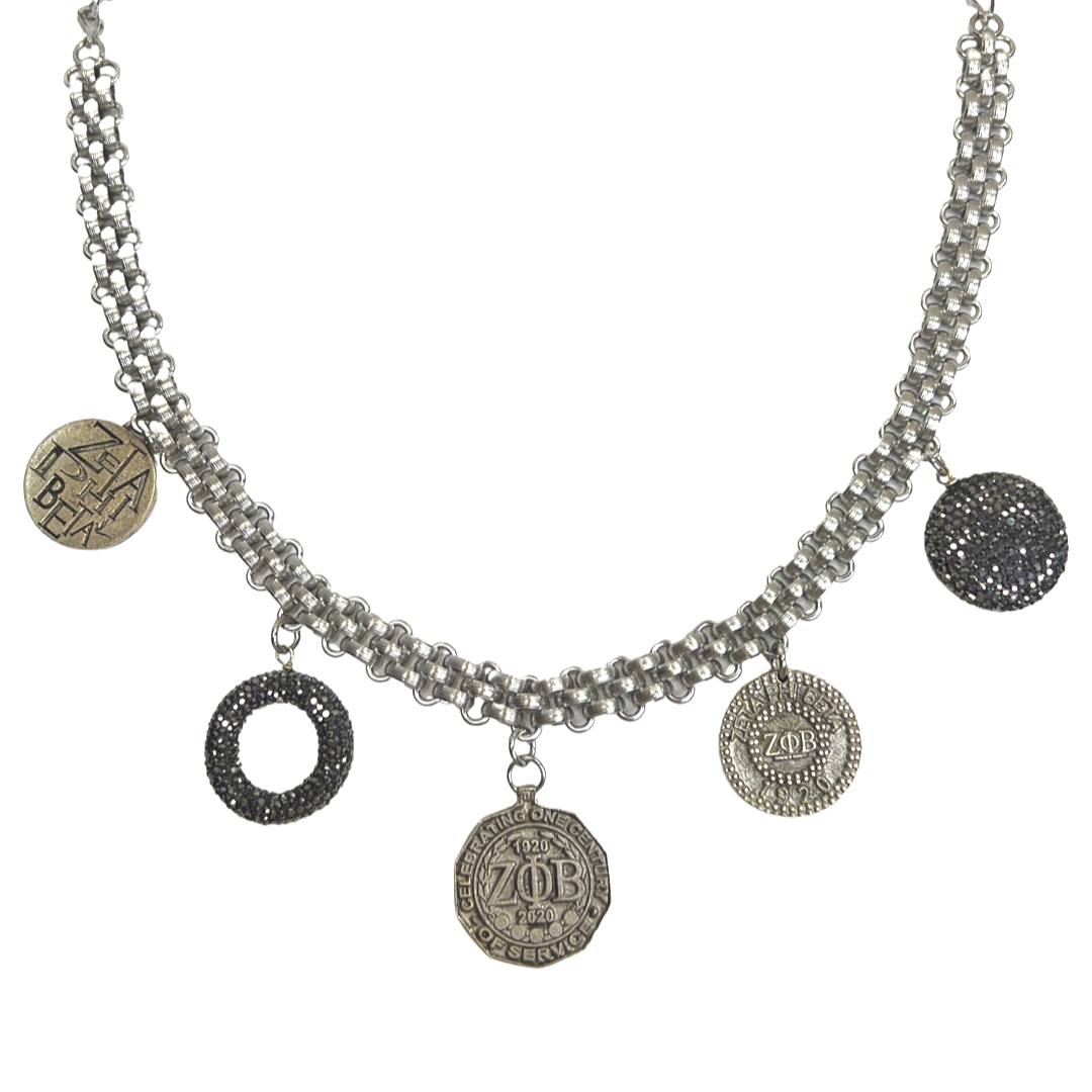 C14719 Zeta Zeta Necklace Cerese D, Inc.   