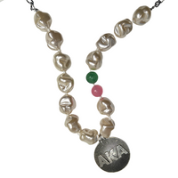AKA Miami Faux Pearl Necklace AKA Necklaces Cerese D, Inc.   