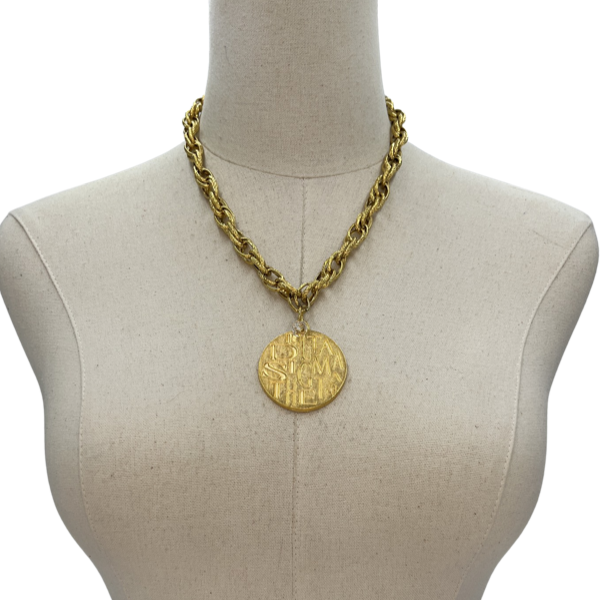Delta Classic Rope Necklace DELTA Necklaces Cerese D, Inc. Gold Funky 
