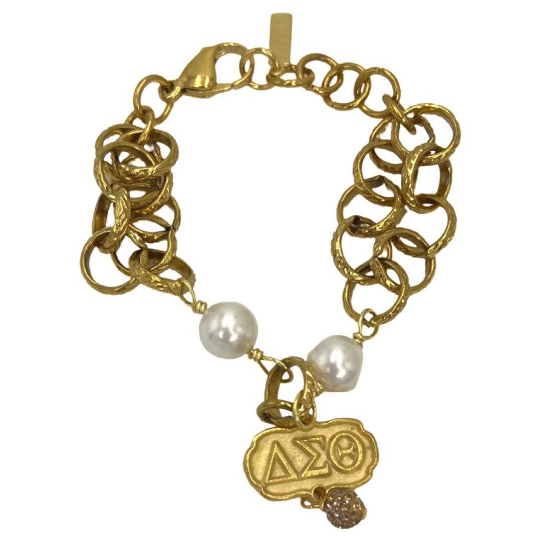 Delta Classic 2 Pearl Bracelet DELTA Bracelets Cerese D, Inc.   