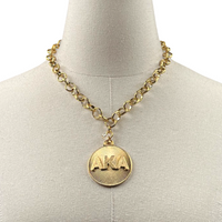 AKA Classic Rizell Necklace AKA Necklaces Cerese D, Inc. Radiant Gold 