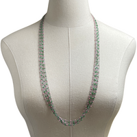 AKA Dainty Drea Necklace AKA Necklaces Cerese D, Inc. Style B Silver 