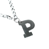 Lettering Legend Necklace Necklaces Cerese D, Inc. Silver P 