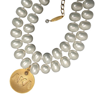 AKA Classic Pearl Double Necklace AKA Necklaces Cerese D Jewelry   