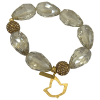 AKA Judy Jetson Bracelet AKA Bracelets Cerese D, Inc. Gold 8-8.5" LARGE 