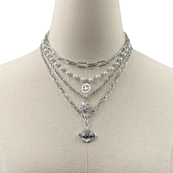 AKA ‘08 Zaragoza Necklace Set AKA NECKLACE Cerese D, Inc.   