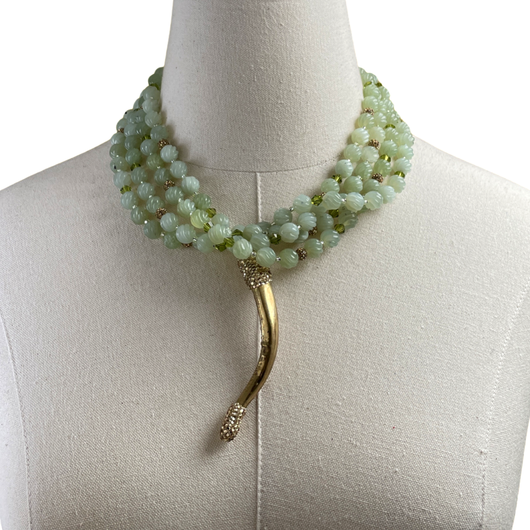Imani Jade Necklace OOAK Cerese D, Inc.   