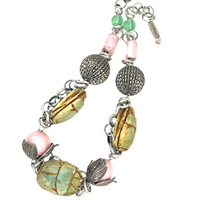 Scarab Necklace AKA Necklaces Cerese D Jewelry   