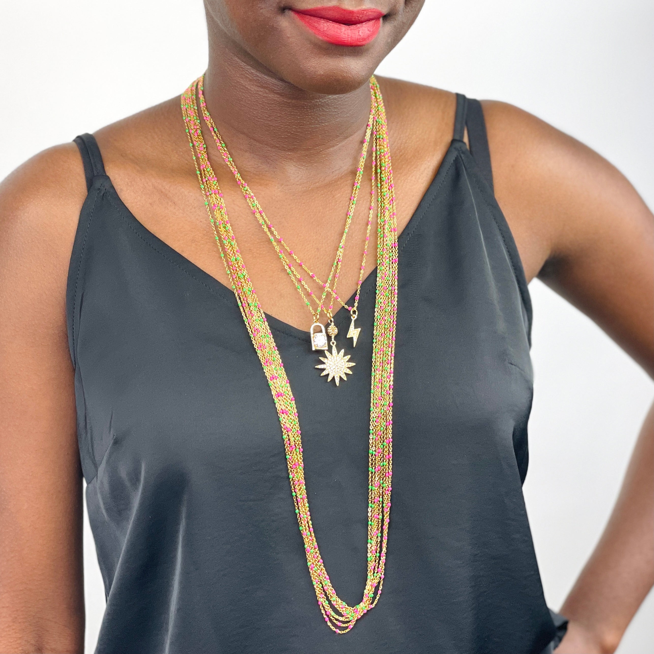 AKA Dainty Drea Necklace AKA Necklaces Cerese D, Inc.   