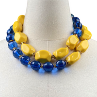 Blue & Gold Rhoyalty SGRHO Necklace Cerese D, Inc.   