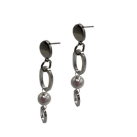 Spin Earring Earrings Cerese D, Inc. Silver  