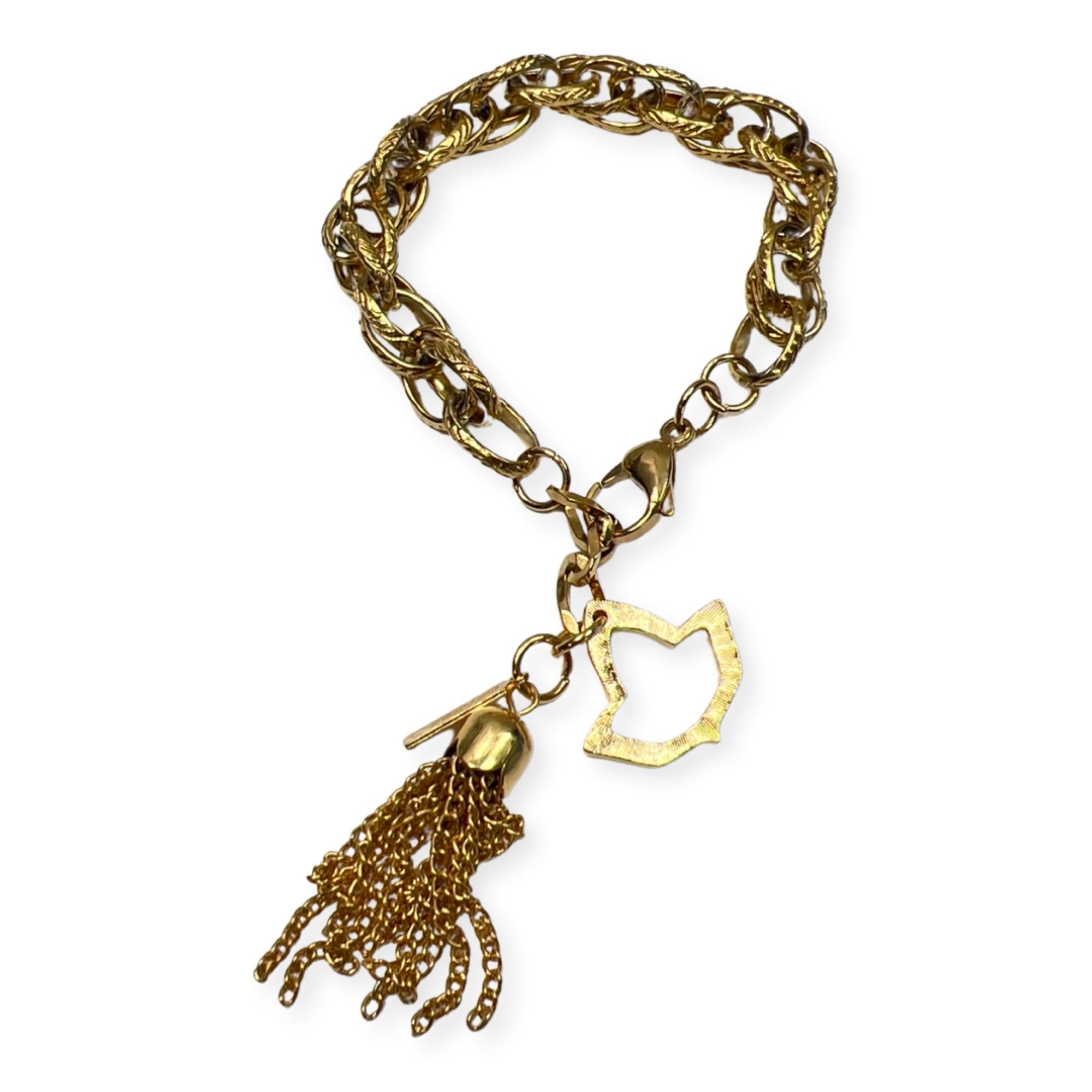 AKA Classic Rope Bracelet AKA Bracelets Cerese D, Inc. Open Ivy Gold 