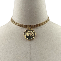 Links Belair Stylish Choker Necklace LINKS Necklaces Cerese D, Inc. Gold  