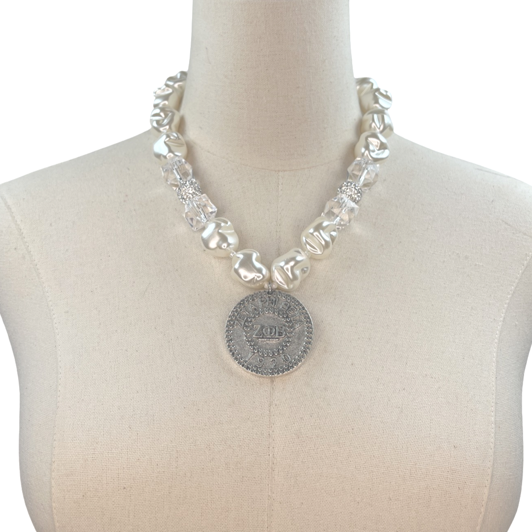 Zeta Pillow Necklace Zeta Necklaces Cerese D, Inc.   