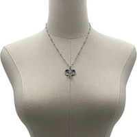 Delta Babar Necklace DELTA Necklaces Cerese D, Inc. Silver  