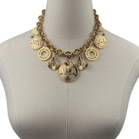 AKA Memorable Necklace AKA Necklaces Cerese D, Inc. GOLD  
