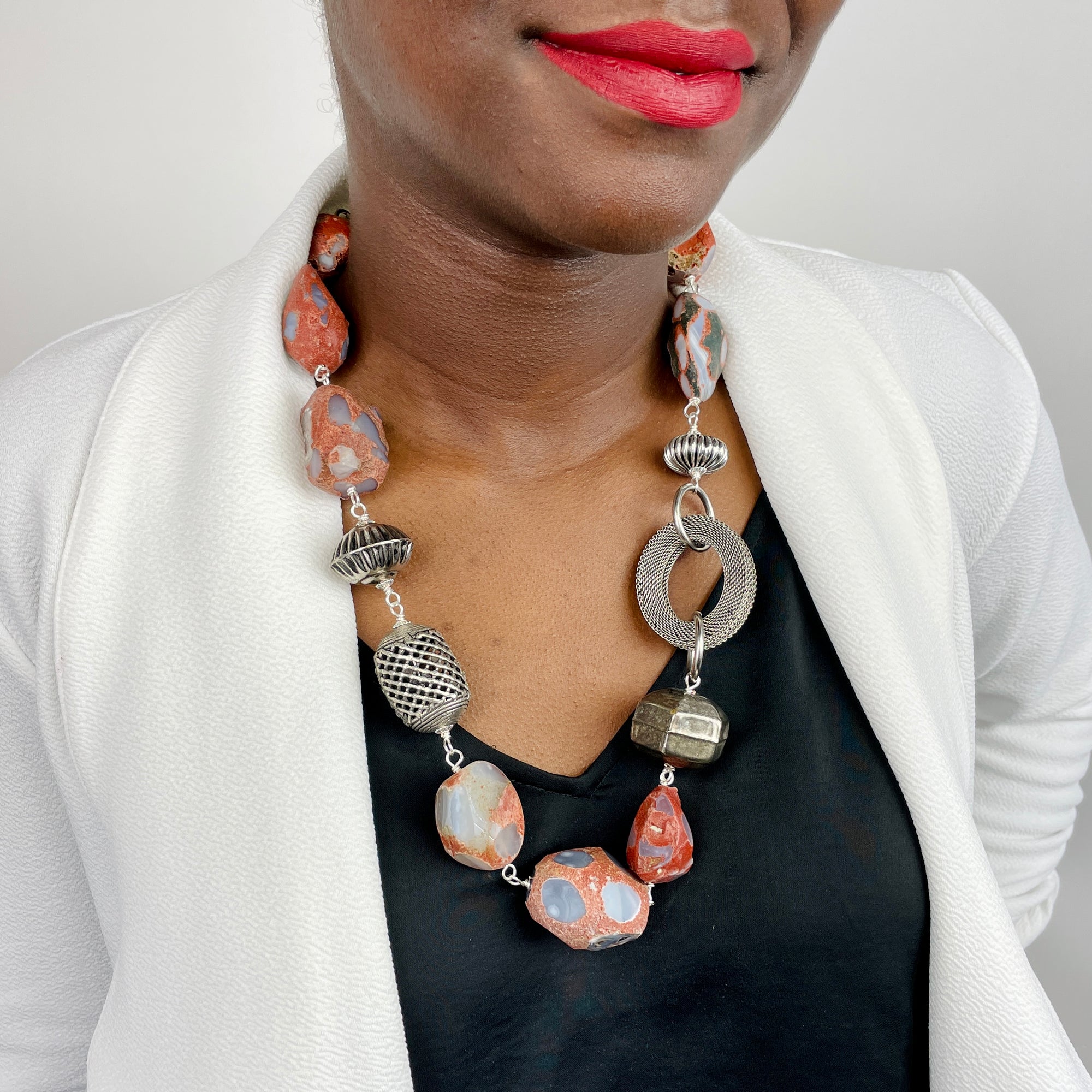 Stark Fossil Necklace Closet Sale Cerese D Jewelry   