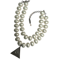 Delta Classic Pearl Double Necklace DELTA Necklaces Cerese D Jewelry   