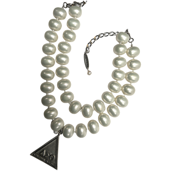 Delta Classic Pearl Double Necklace DELTA Necklaces Cerese D Jewelry   