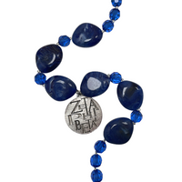 Zeta Fly Dove Blue Necklace Zeta Necklace Cerese D Jewelry   